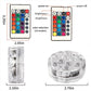 💧🏊✨ PROMO -50% ! Éclairage LED Étanche IP68 pour Piscine – 16 Couleurs, Télécommande & Piles Incluses (⌀7x3 cm)