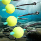 🎣 PROMO LIMITÉE 50% DE RÉDUCTION ! 🐟 Hameçon Flottant – Haute Flottabilité, Visibilité, Acier Carbone, Lot de 5 ✨