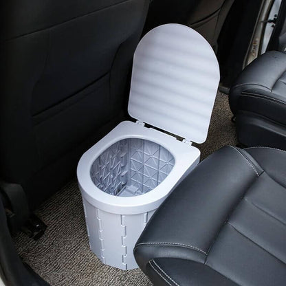 🚽 PROMO LIMITÉE 50% DE RÉDUCTION ! 💥 Toilettes Pliantes Portables – ABS Durable, 136kg, Anti-Odeurs, Pour Camping ✨