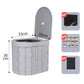 🚽 PROMO LIMITÉE 50% DE RÉDUCTION ! 💥 Toilettes Pliantes Portables – ABS Durable, 136kg, Anti-Odeurs, Pour Camping ✨
