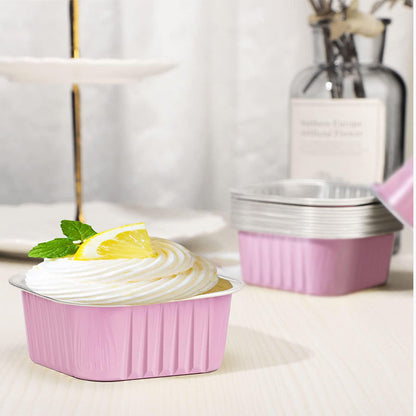 🧁 PROMO LIMITÉE 40% DE RÉDUCTION ! ✨ Lot de 10 Moules en Aluminium – avec Couvercles, Four & Friteuse à Air ✨