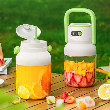 🍹 PROMO LIMITÉE 50% DE RÉDUCTION ! ✨ Mixeur Rechargeable – 1L, Sans Fil, Puissant, 2 Couvercles ✨