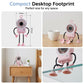 🤖 PROMO LIMITÉE 50% DE RÉDUCTION ! 💥 Ventilateur Bureau Robot Flexible LED – Bras Pliables, Écran Numérique, Recharge USB ✨