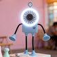 🤖 PROMO LIMITÉE 50% DE RÉDUCTION ! 💥 Ventilateur Bureau Robot Flexible LED – Bras Pliables, Écran Numérique, Recharge USB ✨