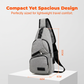 🎉 Soldes 2026 — Plus de 38 000 vendus ! 🎒 Sac bandoulière sport multifonction pour extérieur – Port de charge externe ⚡