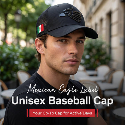 🧢 PROMO LIMITÉE 50% DE RÉDUCTION ! 💥 Casquette Baseball Unisexe – Label Aigle Mexicain, Ajustable, Style Décontracté ✨