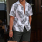 🎉 Soldes 2026 — Plus de 44 000 ventes !🌴 Ensemble 2 pièces chemise hawaïenne et short pour homme 🍹