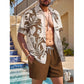 🎉 Soldes 2026 — Plus de 44 000 ventes !🌴 Ensemble 2 pièces chemise hawaïenne et short pour homme 🍹
