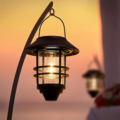🪔 PROMO LIMITÉE 50% DE RÉDUCTION ! ✨ Lanterne Solaire Suspendue – Vintage, IP65, Lueur Chaude 💡