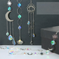 ✨ PROMO LIMITÉE 50% DE RÉDUCTION ! ✨ Attrape-Soleil en Cristal – Reflets Arc-en-Ciel, 43-47cm, Soleil/Lune 🌈