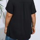 👕 PROMO LIMITÉE 50% DE RÉDUCTION ! ✨ T-shirt Femme à Plis – Manches Bouffantes, 2 Couleurs, S-XXXL 🌸