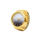 💍 PROMO LIMITÉE 50% DE RÉDUCTION ! ✨ Montre Bague Ronde – Quartz, Ajustable, Légère ⌚