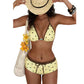 🩱 PROMO LIMITÉE 50% DE RÉDUCTION ! ✨ Ensemble Bikini à Pois – Bretelles, Shorty, 3 Couleurs ☀️