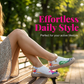 👟 PROMO LIMITÉE 50% DE RÉDUCTION ! 💥 Chaussures Randonnée Légères Femme – Tricot Respirant, Semelle Rembourrée, Enfilage Facile ✨