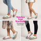 👟 PROMO LIMITÉE 50% DE RÉDUCTION ! 💥 Chaussures Randonnée Légères Femme – Tricot Respirant, Semelle Rembourrée, Enfilage Facile ✨