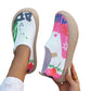 👟 PROMO LIMITÉE 50% DE RÉDUCTION ! 💥 Chaussures Randonnée Légères Femme – Tricot Respirant, Semelle Rembourrée, Enfilage Facile ✨