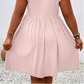 👗 PROMO LIMITÉE 50% DE RÉDUCTION ! ✨ Robe Femme Col V à Volants – Élégante, Cintrée, Polyvalent 🌸