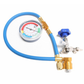 🔧 PROMO LIMITÉE 50% DE RÉDUCTION ! ✨ Tuyau de Remplissage R134a – Avec Manomètre, 0-350 PSI, Kit Complet ⚙️