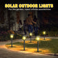 💡 PROMO LIMITÉE 50% DE RÉDUCTION ! ✨ 2 Lampes Solaires d'Allée – Étanches, Vintage, 8-10h Autonomie 🌃