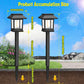 💡 PROMO LIMITÉE 50% DE RÉDUCTION ! ✨ 2 Lampes Solaires d'Allée – Étanches, Vintage, 8-10h Autonomie 🌃