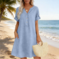 🎉 Soldes 2026 — Plus de 55 000 vendues 👗 Robe Tunique Indispensable Col V Poches 👜