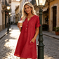 🎉 Soldes 2026 — Plus de 55 000 vendues 👗 Robe Tunique Indispensable Col V Poches 👜