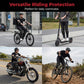 🏍️ 50% de Réduction 🛡️ Lot Protège-Genoux & Coudes Moto — Coque Rigide & Réglable 💪