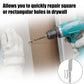 🔧 PROMO LIMITÉE 50% DE RÉDUCTION ! ✨ Clips de Réparation Plaques de Plâtre – Ajustable, Inox, Pro 🔩