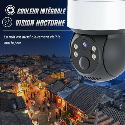☀️ PROMO LIMITÉE 50% DE RÉDUCTION ! ✨ Caméra de Surveillance Solaire Extérieure – Autonome, 100% Sans Fil, Vision Nocturne 🌙