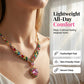 💎 PROMO LIMITÉE 50% DE RÉDUCTION ! ✨ Ensemble Collier & Boucles d'Oreilles Cœur – Étincelant, Léger, Polyvalent ✨