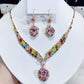 💎 PROMO LIMITÉE 50% DE RÉDUCTION ! ✨ Ensemble Collier & Boucles d'Oreilles Cœur – Étincelant, Léger, Polyvalent ✨