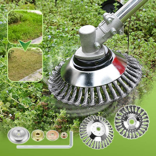 🎉 Soldes 2026 — Plus de 14 000 Vendus !🌿Kit Têtes de Coupe Résistantes – Acier, 2 Tailles (6″/8″) ⚙️