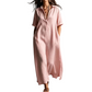 👗 PROMO LIMITÉE 50% DE RÉDUCTION ! 💥 Robe Coton Lin Manches Courtes – Légère, Chic, Poches Cachées ✨
