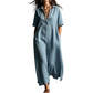 👗 PROMO LIMITÉE 50% DE RÉDUCTION ! 💥 Robe Coton Lin Manches Courtes – Légère, Chic, Poches Cachées ✨