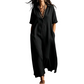 👗 PROMO LIMITÉE 50% DE RÉDUCTION ! 💥 Robe Coton Lin Manches Courtes – Légère, Chic, Poches Cachées ✨