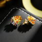 🎆 PROMO LIMITÉE 50% DE RÉDUCTION ! ✨ Boucles d'Oreilles & Collier Feu d'Artifice – Zirconium Cubique, Plaqué 18K 💫