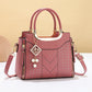 👜 PROMO LIMITÉE 50% DE RÉDUCTION ! ✨ Sac à Main Femme – Coutures en V, Cuir PU, 8 Couleurs 🌸
