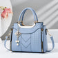 👜 PROMO LIMITÉE 50% DE RÉDUCTION ! ✨ Sac à Main Femme – Coutures en V, Cuir PU, 8 Couleurs 🌸