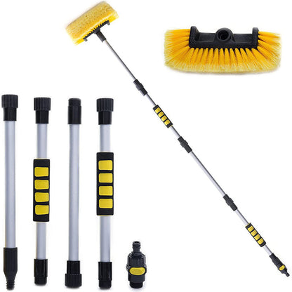 🚙 PROMO LIMITÉE 50% DE RÉDUCTION ! ✨ Brosse de Lavage Voiture avec Manche Long Télescopique – Anti‑rayures, Stable, Polyvalente ✨