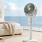 🌀 PROMO LIMITÉE 50% DE RÉDUCTION ! ✨ Ventilateur Rétractable sans Fil – Hauteur Réglable, Moteur DC Silencieux, Télécommande 🏠