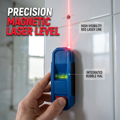🛠️ PROMO LIMITÉE 50% DE RÉDUCTION ! ✨ Niveau Laser Magnétique 3-en-1 – Détecteur de Montants, Alignement Parfait 📏