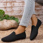 👞 PROMO LIMITÉE 50% DE RÉDUCTION ! ✨ Chaussures Plates en Tricot à Bout Pointu – Enfilage Facile, Légères, Respirantes 🌸