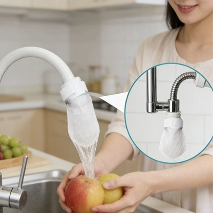 🚰 PROMO LIMITÉE 50% DE RÉDUCTION ! 💥 Filtre Anti-Éclaboussures Robinet – Élimine Rouille & Sédiments, Compatible Universel, 50 Pièces ✨