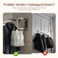 🧺 PROMO LIMITÉE 50% DE RÉDUCTION ! ✨ Étendoir à linge télescopique pliable à ventouses – Stable, Gain de place 🛁