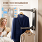 🧺 PROMO LIMITÉE 50% DE RÉDUCTION ! ✨ Étendoir à linge télescopique pliable à ventouses – Stable, Gain de place 🛁