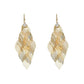 💎 PROMO LIMITÉE 50% DE RÉDUCTION ! 💥 Boucles d'Oreilles Feuilles Ajourées – Filigrane, Légères, Hypoallergéniques ✨