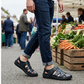👞 PROMO LIMITÉE 50% DE RÉDUCTION ! ✨ Sandales de Plage Bout Fermé Homme – Respirantes, Coussinées, Velcro 🌊