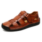 👞 PROMO LIMITÉE 50% DE RÉDUCTION ! ✨ Sandales de Plage Bout Fermé Homme – Respirantes, Coussinées, Velcro 🌊