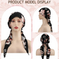 👒 PROMO LIMITÉE 50% DE RÉDUCTION ! 💥 Turban Foulard Pré-Noué à Fleurs – Doux, Respirant, Chic Instantané ✨