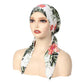 👒 PROMO LIMITÉE 50% DE RÉDUCTION ! 💥 Turban Foulard Pré-Noué à Fleurs – Doux, Respirant, Chic Instantané ✨